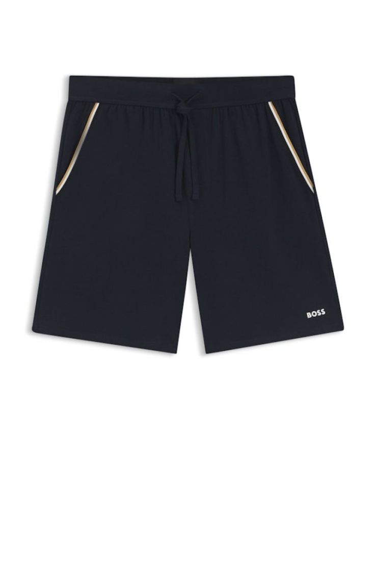 UNIQUE TSHIRT+SHORTS 403 DARK BLUE