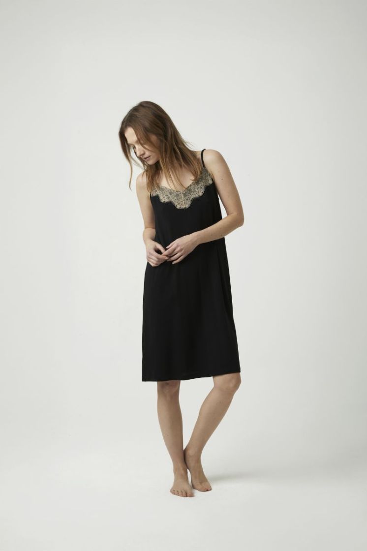 FAEDRA NACHTKLEED BLACKE/BEIGE