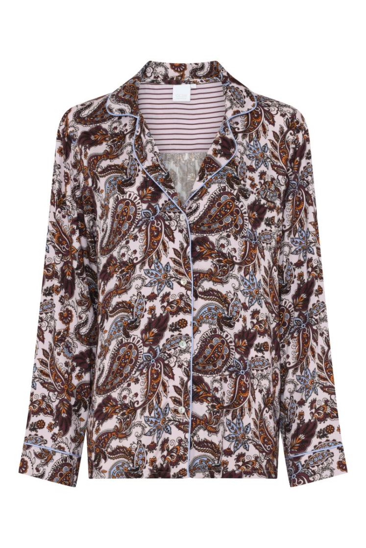 JOSEPHINE SHIRT + JANET PANTS 3044 FUDGE AOP
