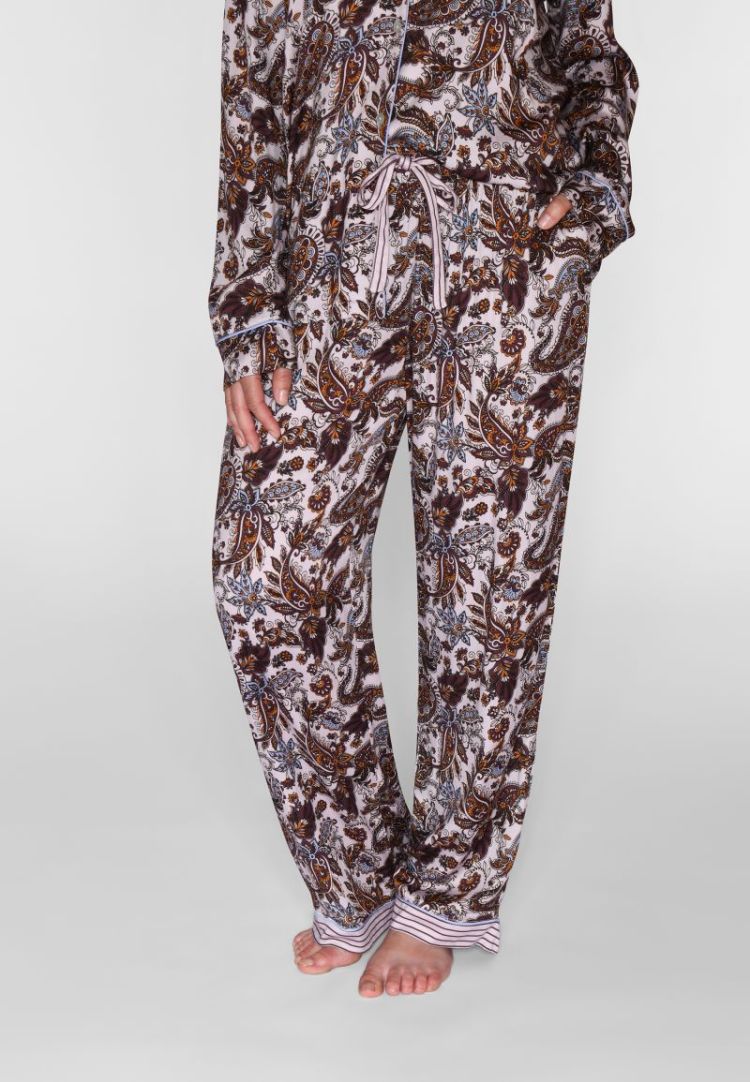 JOSEPHINE SHIRT + JANET PANTS 3044 FUDGE AOP