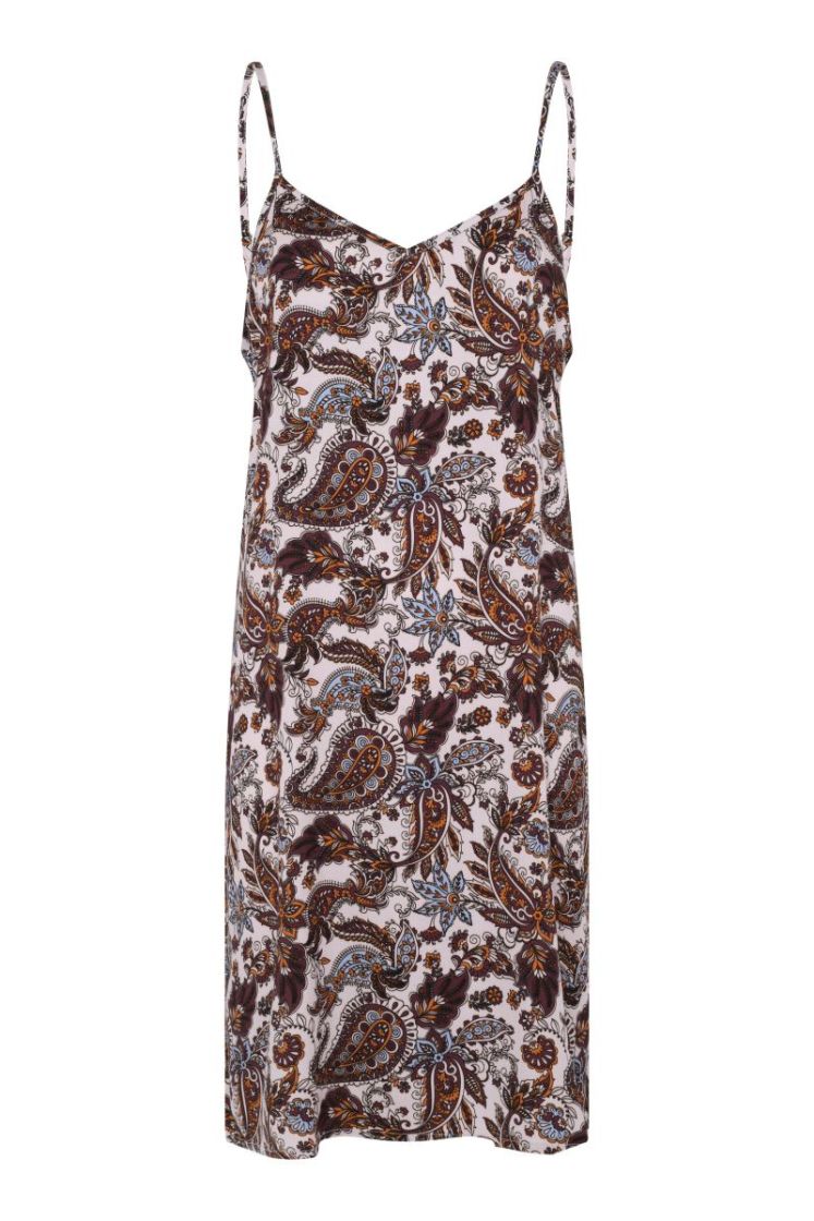 JADE CHEMISE DRESS 3044 FUDGE AOP
