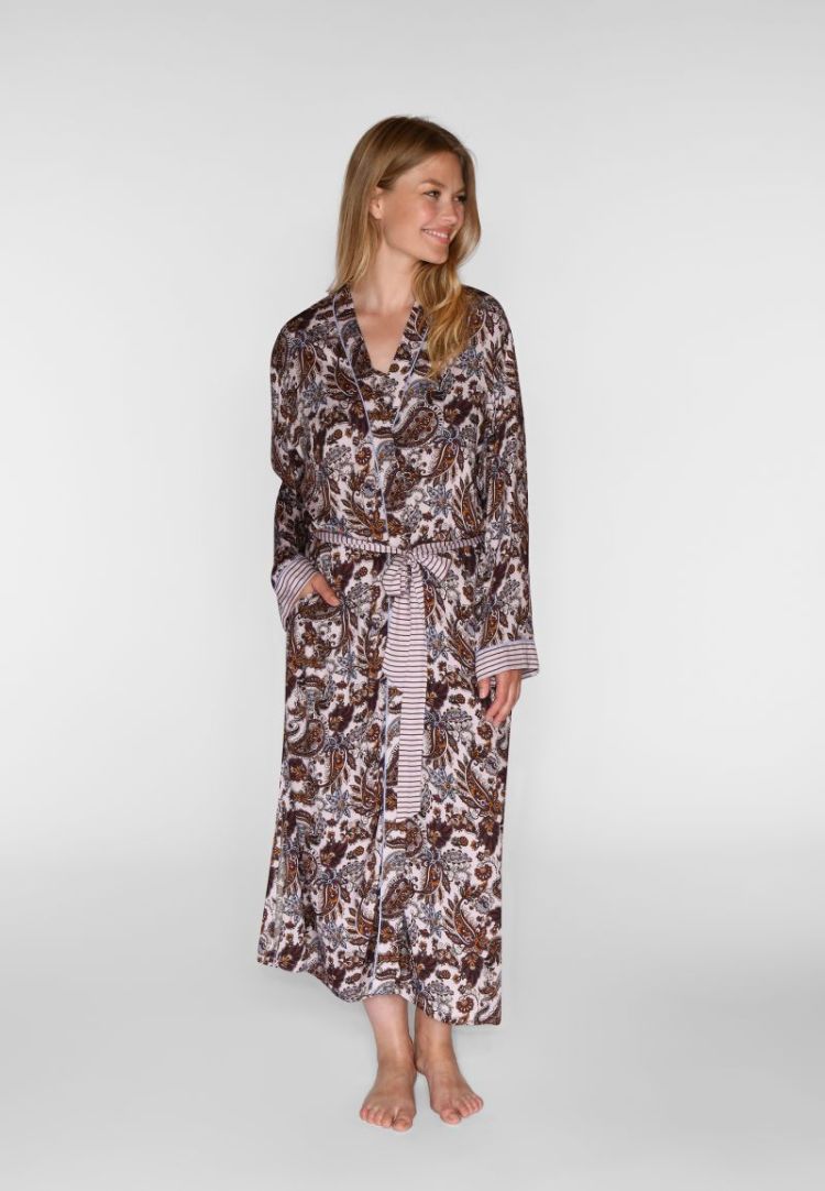 NOA KIMONO 3044 FUDGE AOP