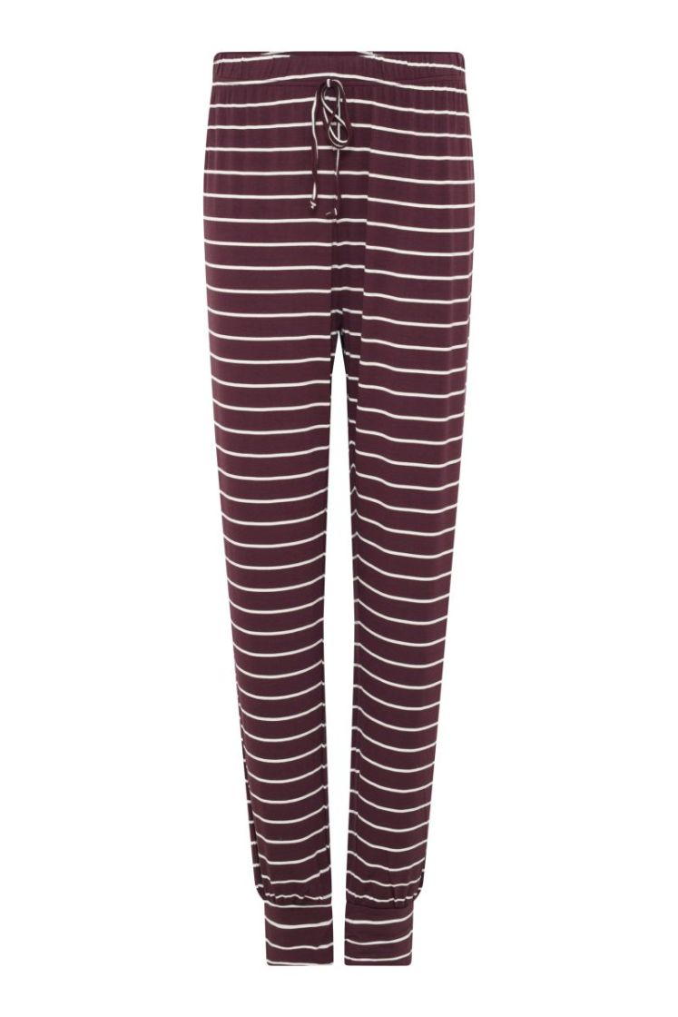 JANIS TSHIRT + JOHANNE PANTS 3046 FUDGE STRI